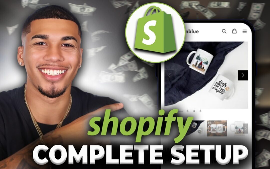 how to set up a shopify store