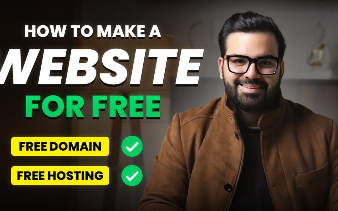 How To Create A Free Website with Free Domain & Hosting @Odoo | Nishkarsh Sharma