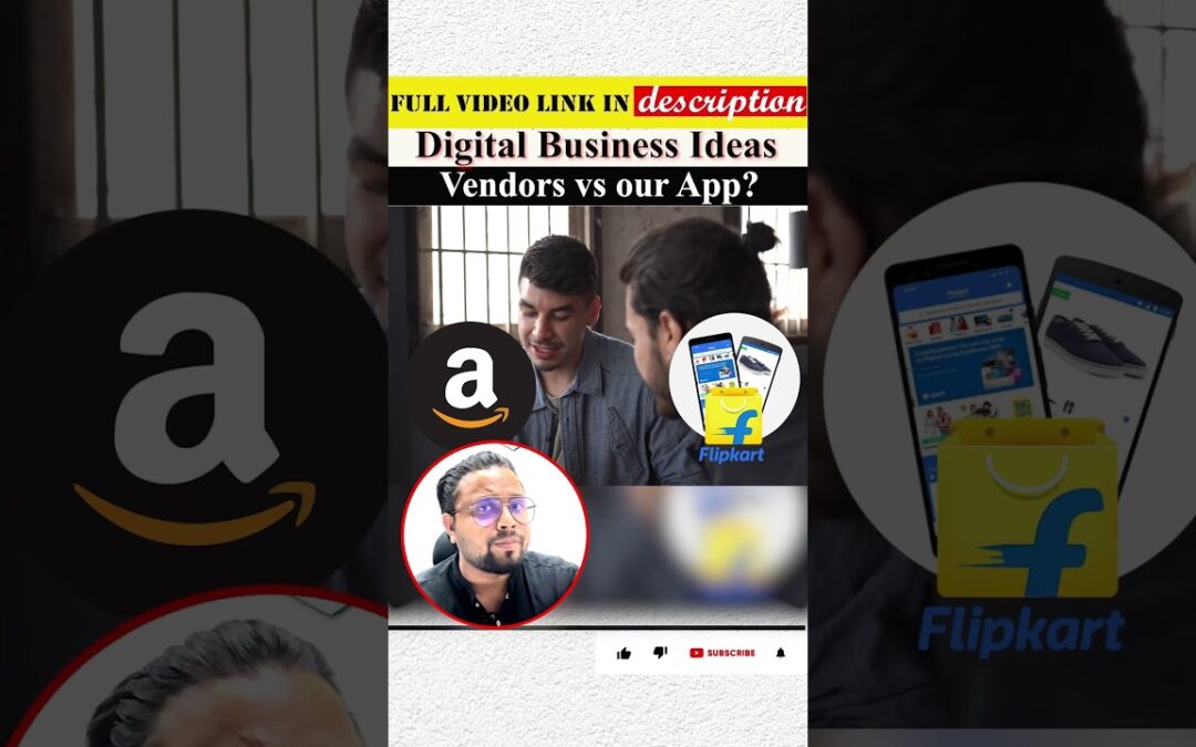 Digital Business Ideas | Vendors vs our E-Commerce App? #business #app