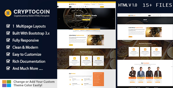 Crypto Coin HTML Template